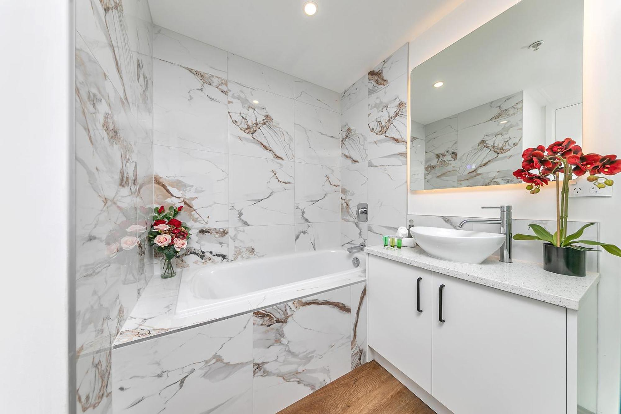 Appartamento Penthouse Crown Auckland Esterno foto
