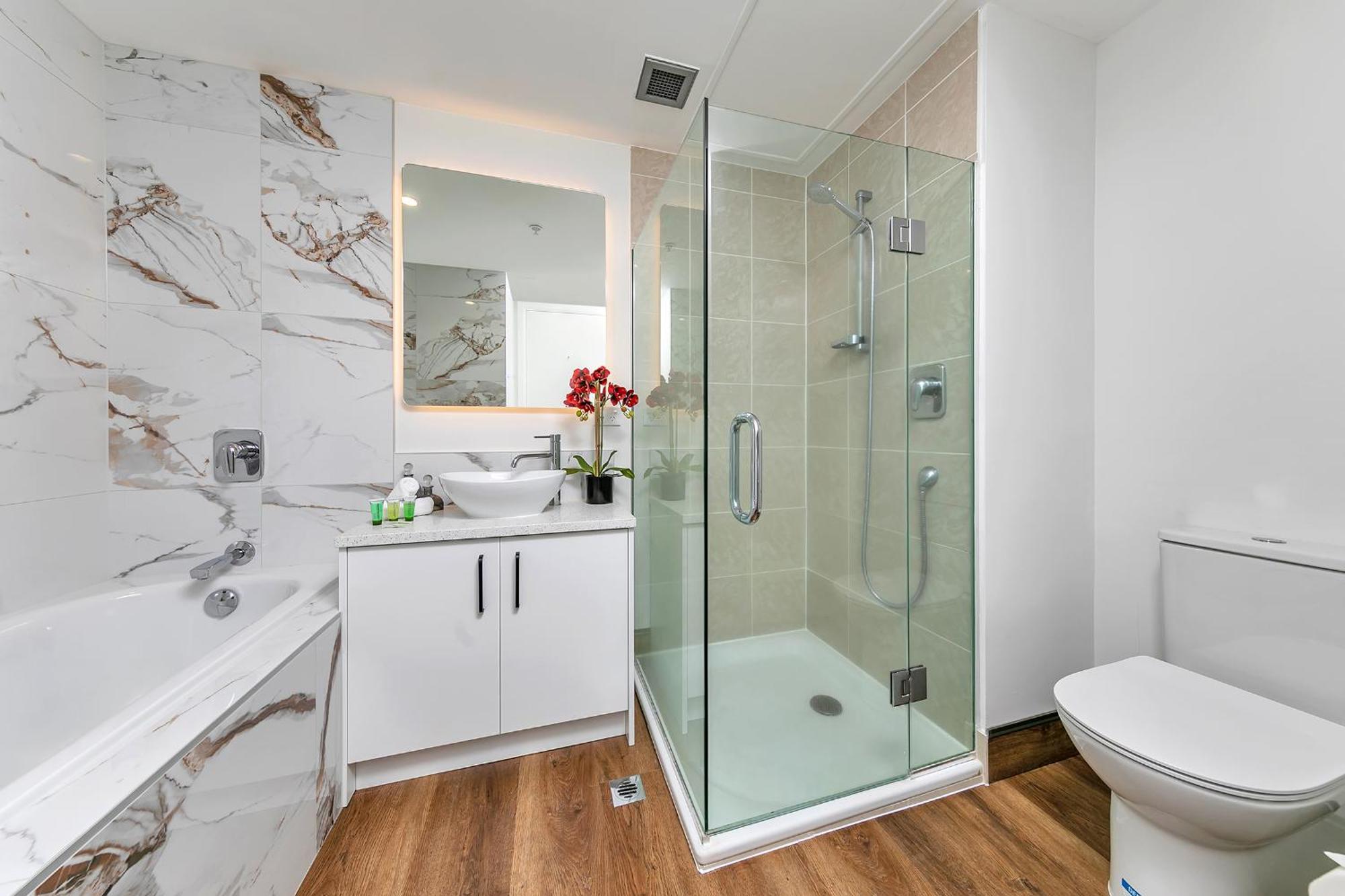 Appartamento Penthouse Crown Auckland Esterno foto