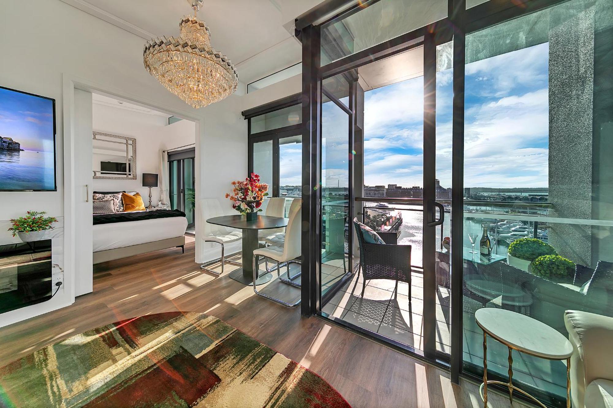 Appartamento Penthouse Crown Auckland Esterno foto