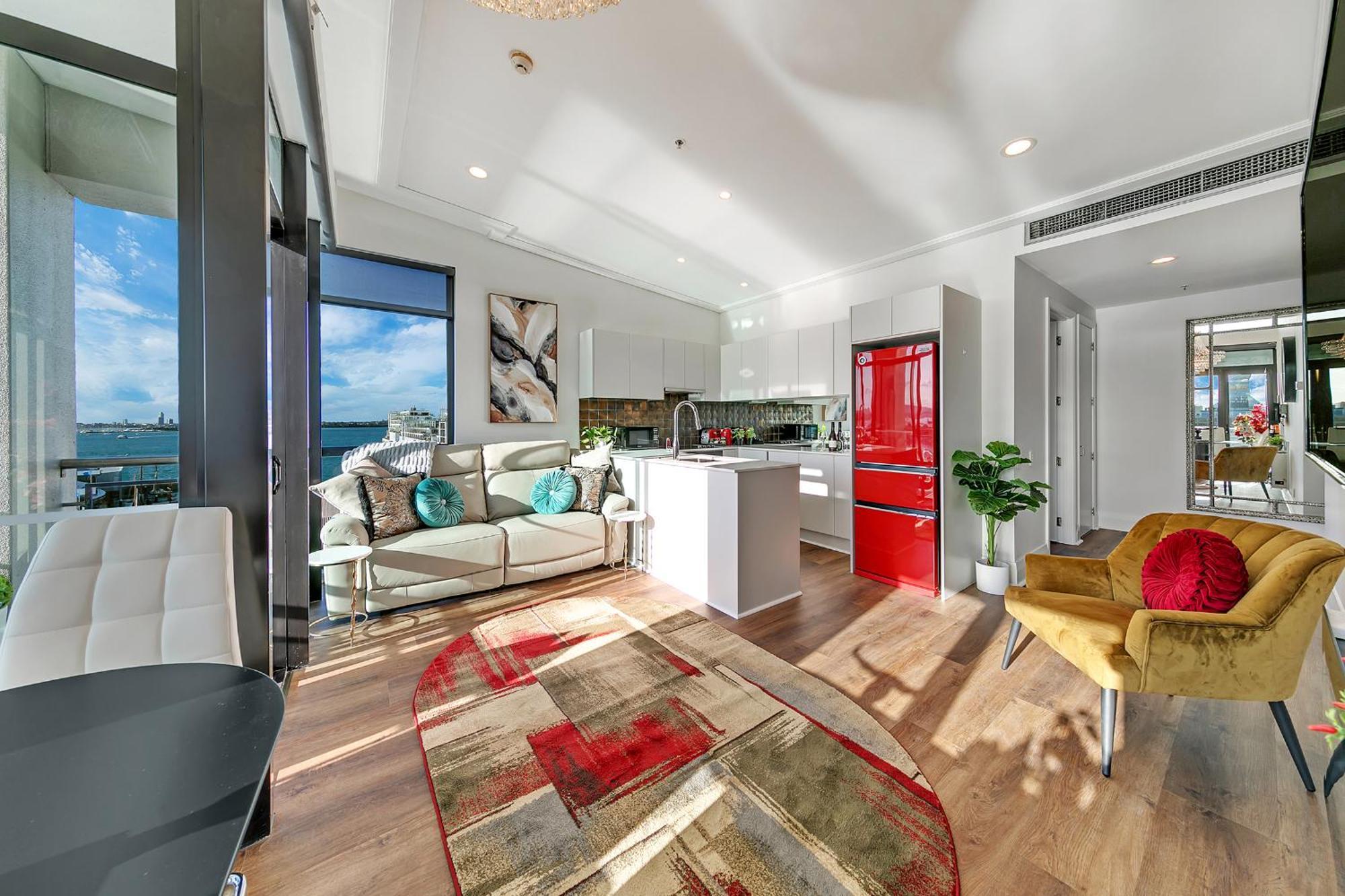 Appartamento Penthouse Crown Auckland Esterno foto