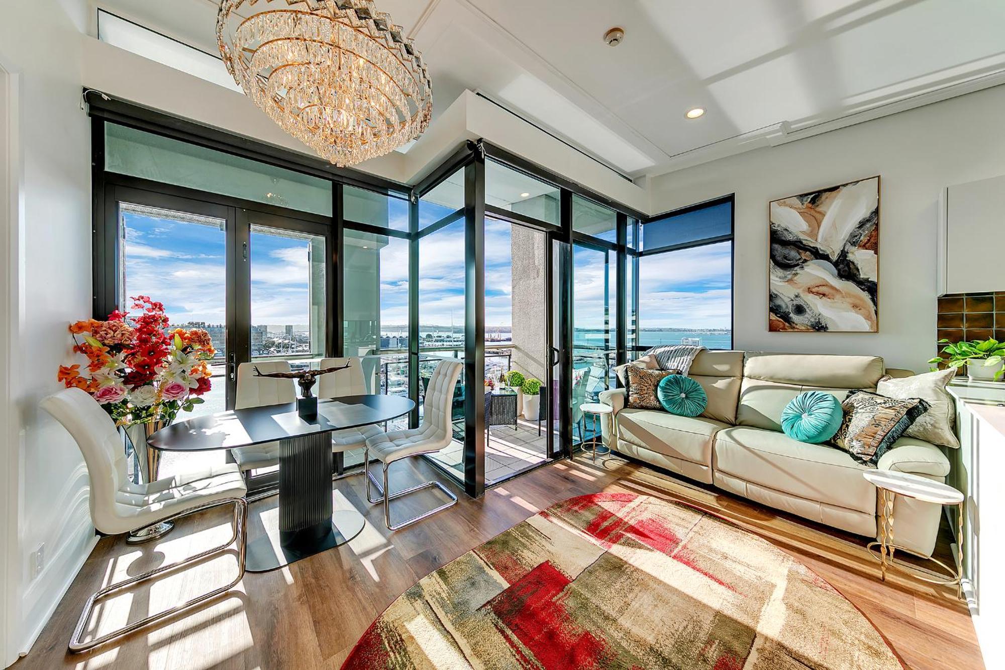 Appartamento Penthouse Crown Auckland Esterno foto